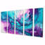Encre liquide liquide, magenta mauve - ensemble d'art mural en marbre 5 pièces-509204658