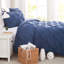 Ensemble de housse de couette Pintuck à plis pincés avec taies décoratives assorties-1146204340-1146204347