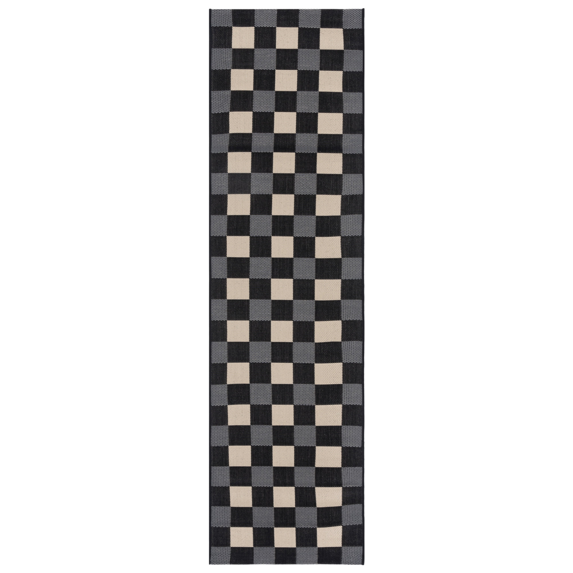 Mererid Geometric Indoor/Outdoor Area Rug, Runner 2'3" x 8'