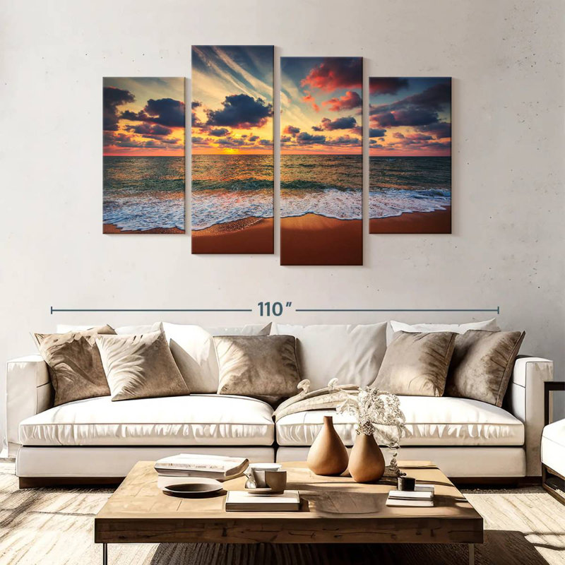 Gillard Summer Sunset Sky, H 22 po x l 36 po