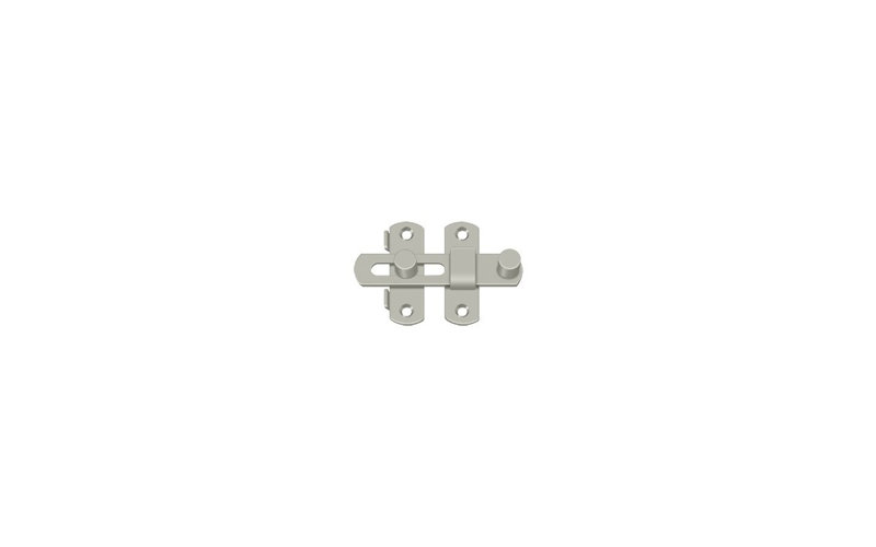 Latch/Catch/Bolt, Brushed Nickel