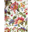 Cantonnière florale en coton festonné l 50 po-77472923