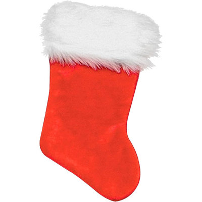 PMU Christmas Velvet Plush Professional Quality Stocking
