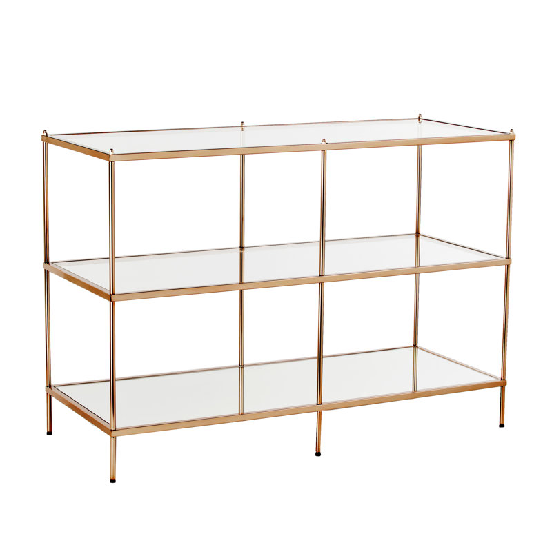 Table de type console de 42 po Gosport, Doré chaud