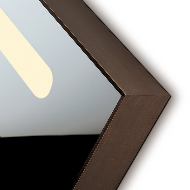 Miroir de salle de bain / meuble-lavabo lumineux moderne Aquiel, H 78,74 po x l 27,56 po