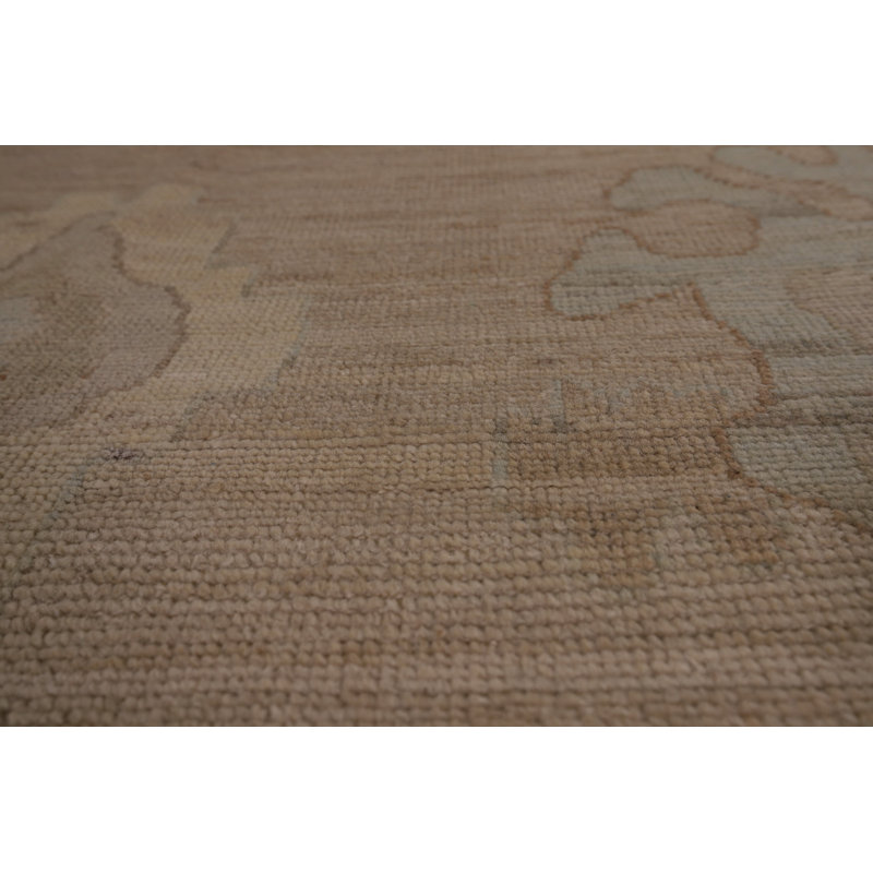 Vegetable Dye Oushak Oriental Area Rug 9