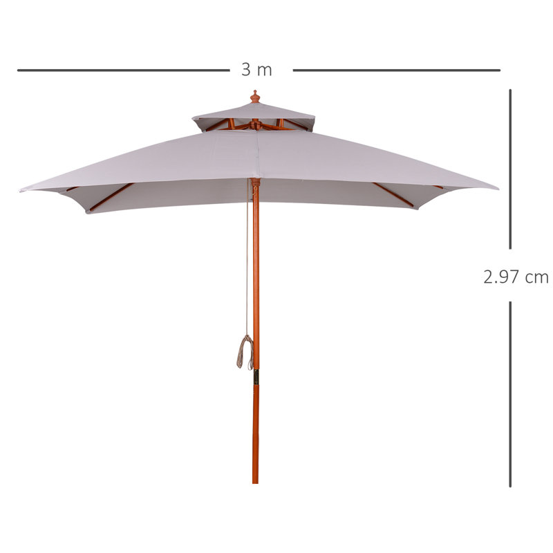300cm Market Parasol
