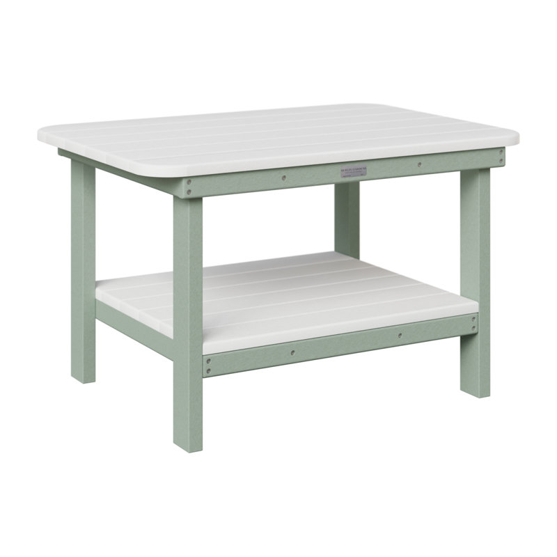 Table basse Berlin Gardens, Blanc, Écume de mer, écume de mer