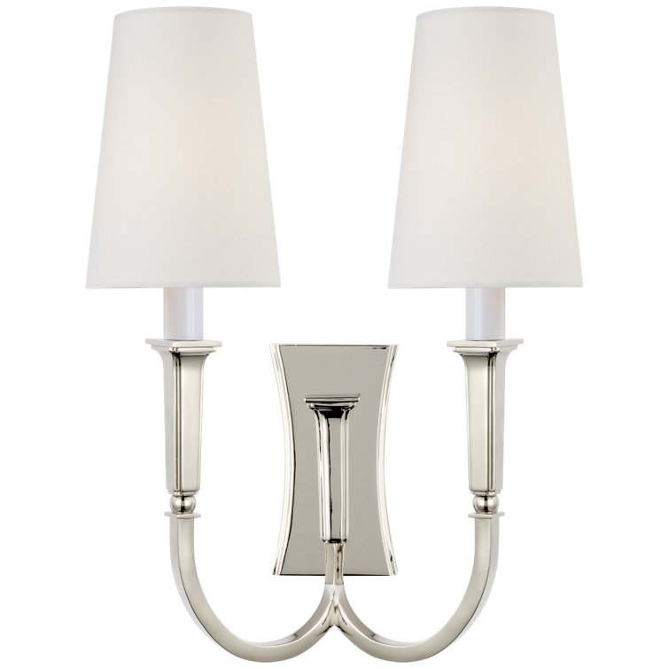 Thomas O'Brien Delphia Large Double Arm Sconce