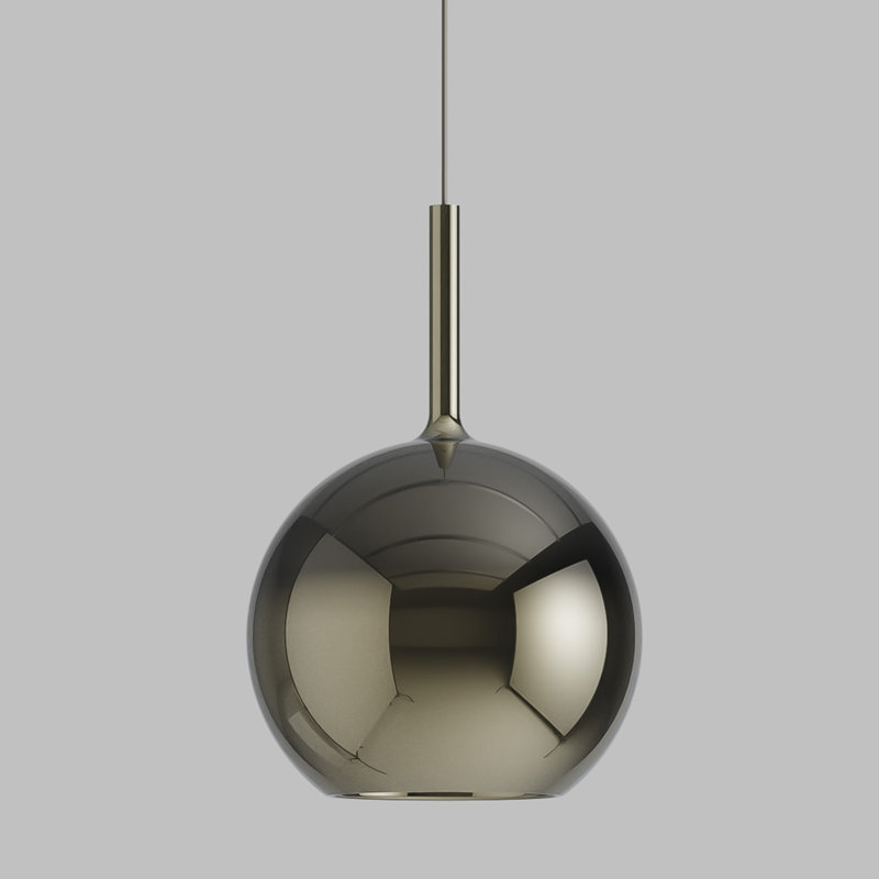 GLO 1 - Light Pendant, Black, 4Ever
