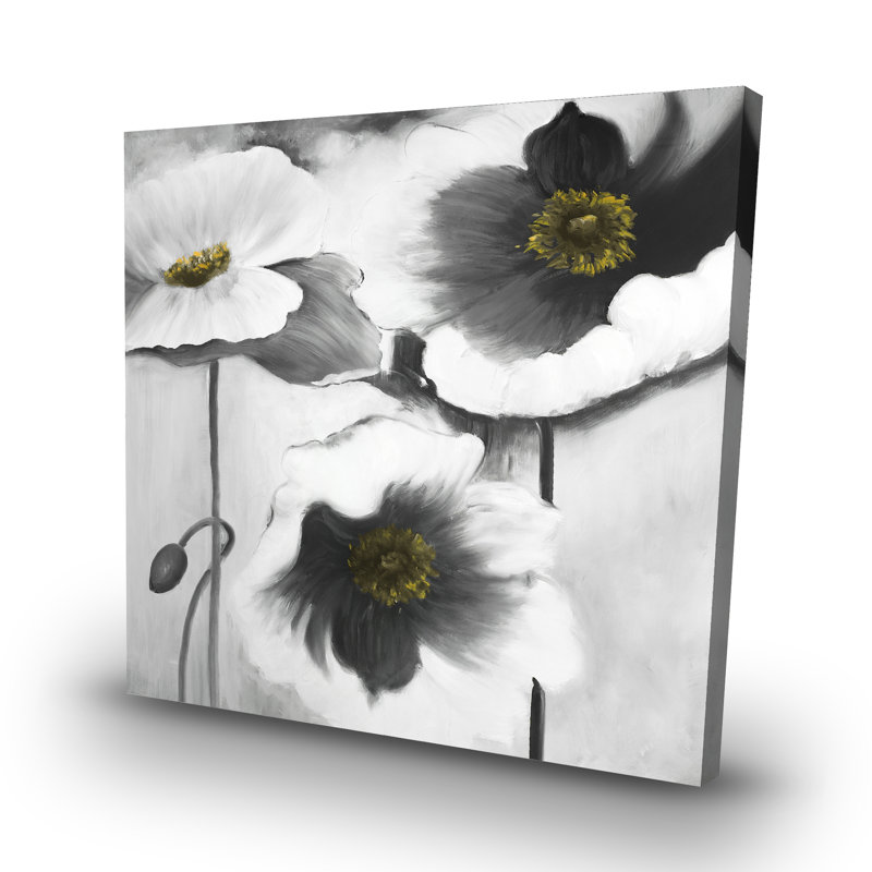 flowers - 32"x32" art on canvas