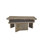 Zina Nesting Cocktail Tables (Set of 2) with Sculpted Design – English Knotty Oak Finish
