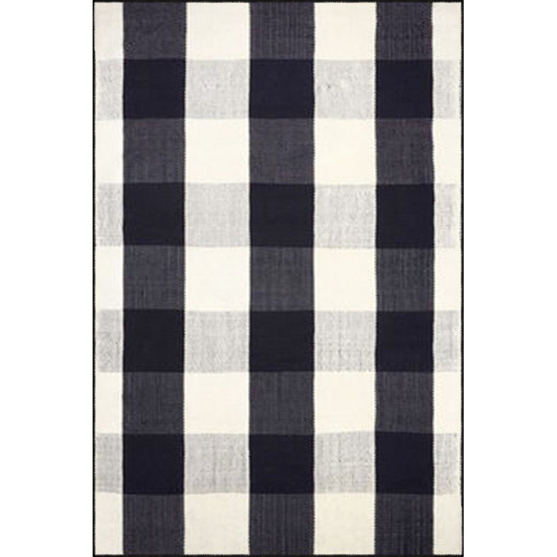 Tapis décoratif noir à motif géométrique, Sous-tapis carré 3 pi 3 po inclus
