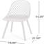 CHAISE LILY (ENSEMBLE DE 4)-1469712580