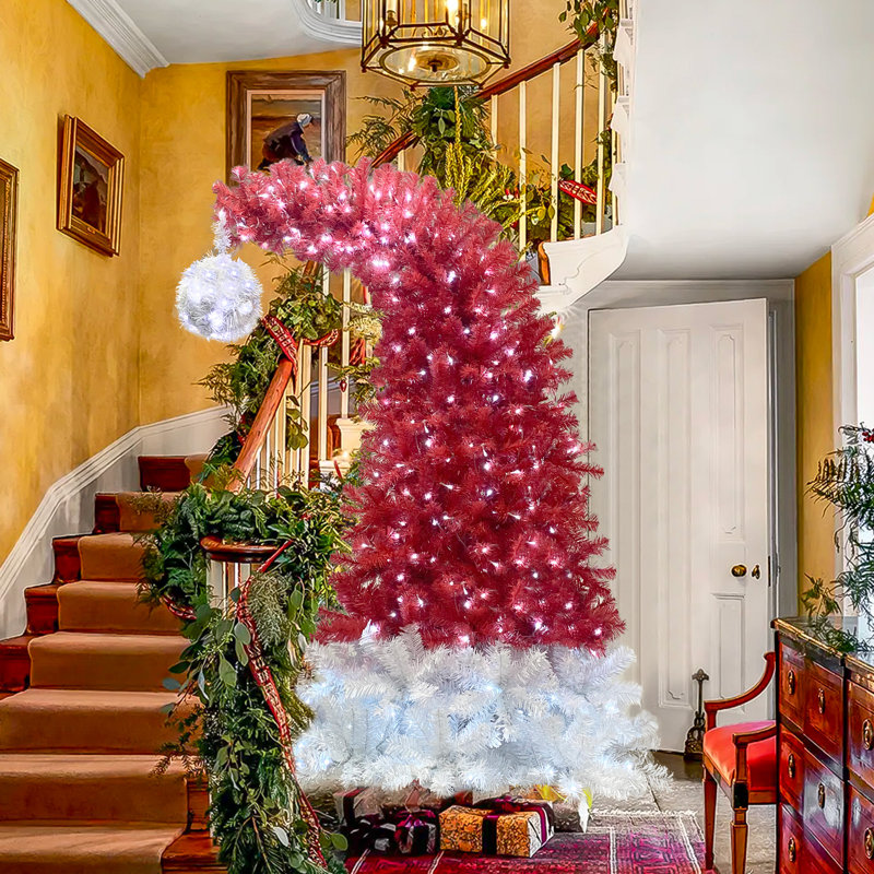 Arbre de Noël artificiel 6 pi avec 300 lumières DEL et 1250 branches