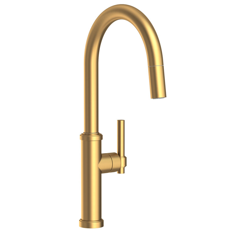 Pull-Down Kitchen Faucet, Satin Bronze (PVD)