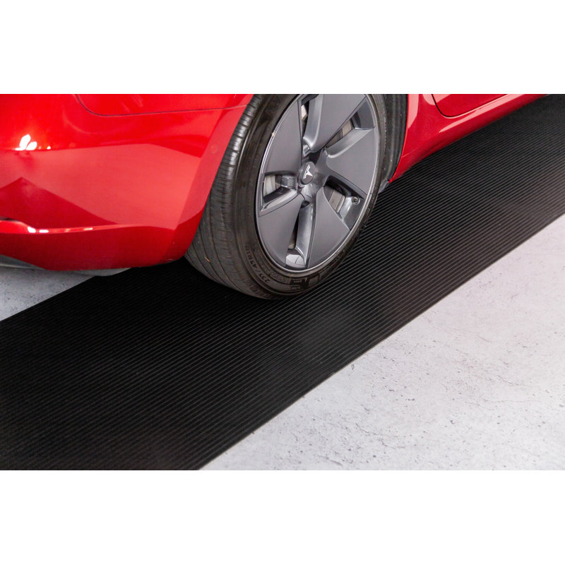 Tapis de garage en vinyle G-Floor, Noir, L 30 po x L 288 po
