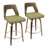 Bezu Swivel Upholstered Counter Stool-361115063-361115064