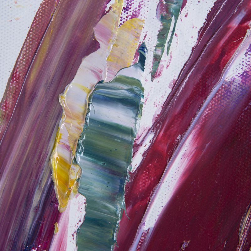 « arc-en-ciel afloat », impression sur toile