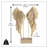 Alwin Angel Wings Table Top Sculpture