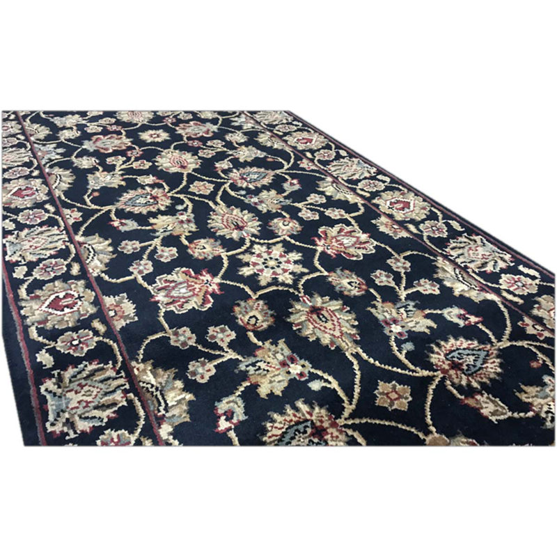 Crown Wool Oriental Area Rug, Rectangle 3'10" x 5'10"