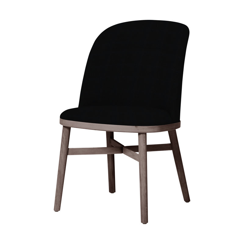 Chaise de salle à manger Bund de Neri & Nu, Noyer à finition savonnée, Ère CSE14
