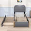 Lit plateforme tapissier avec gigogne Jankell-1061753711-1061753709