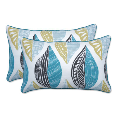  Floral Lumbar Pillow