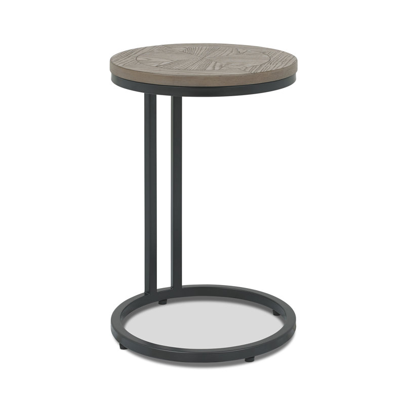 MONROE SILVER GREY SOFA TABLE