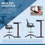 Penick Mesh Drafting Chair-893352951