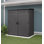 Remise de rangement verticale en résine avec portes doubles l 70,5 po x P 44,25 po Suncast, fabriquée aux États-Unis