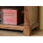 Metro Life 200cm H x 100cm W Solid Wood Standard Bookcase