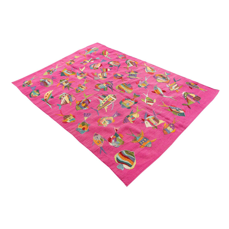 Tapis rose Ojeda