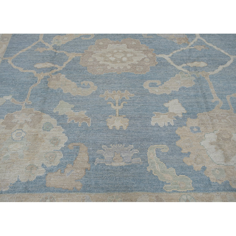 Tapis turc carré fait à la main 10 pi x 10 pi 2 po