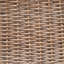 Banc d'extérieur en bois d'acacia avec finition en teck et lattes en osier-1114502120