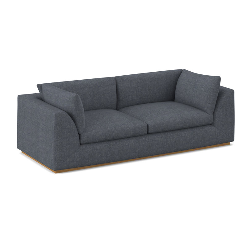 Big Sur Sofa, Amber, Filigree Ivory 100% Polyester