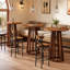 Acacia Round Solid Wood Dining Table