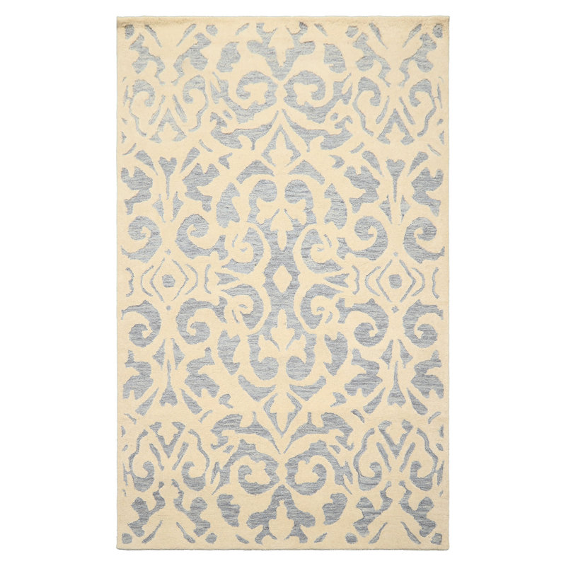 Tapis en laine touffeté à la main 5 x 8 po