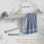 Ensemble de 8 pièces de quincaillerie de salle de bain Nickel réglable Barre à serviettes extensible Anneau à serviettes Porte-papier hygiénique mural Crochets à serviettes Porte-serviettes Ensemble d'accessoires de salle de bain-114318095