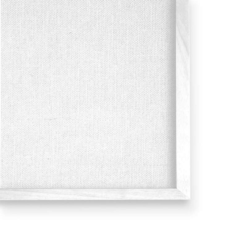 White Framed Industrial Wood Grain Square Wall Art