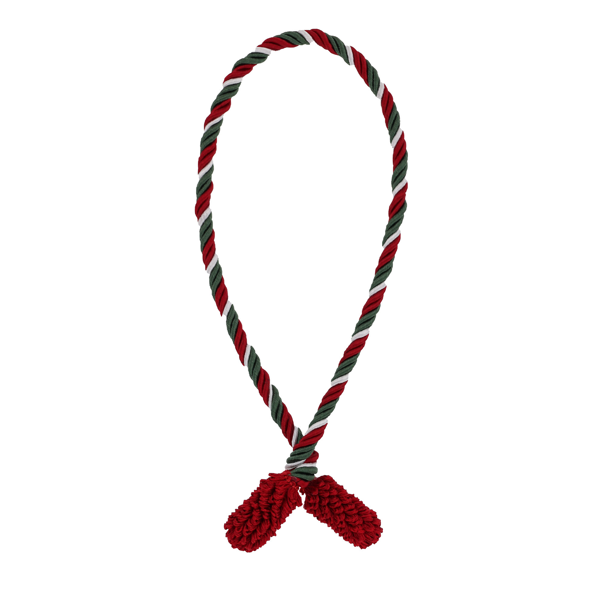 Garland Tie, Red/Green, 1.33 ft