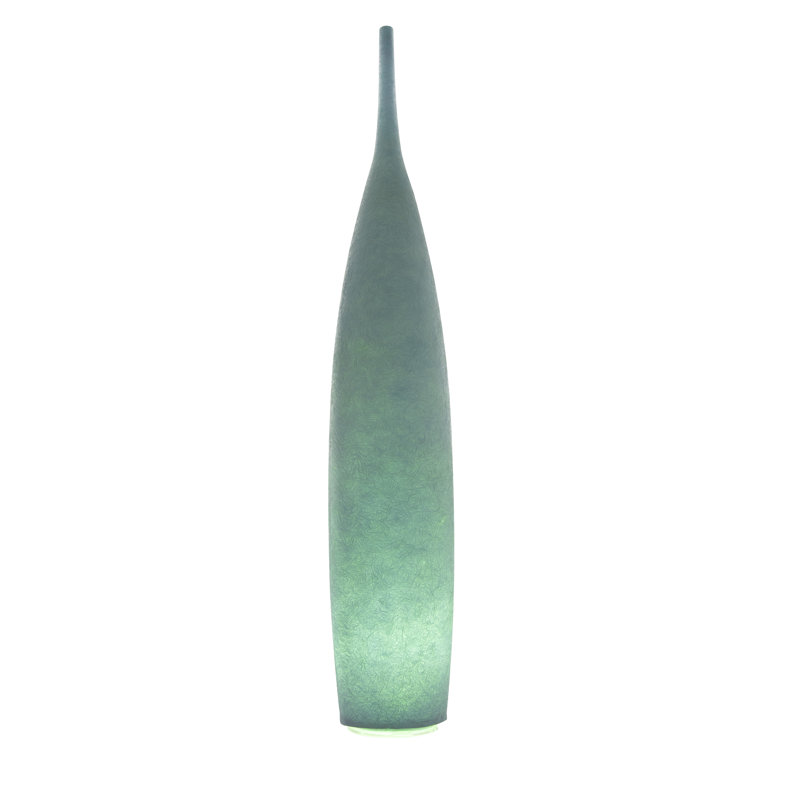 Tank 142cm Novelty Floor Lamp, Turquoise