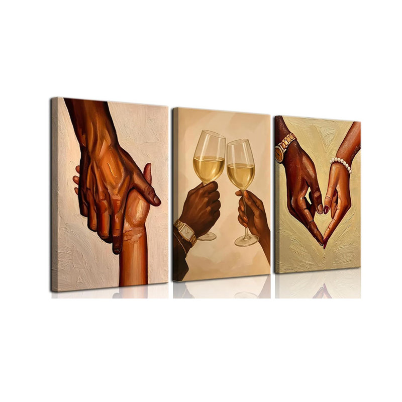 3 Piece Wrapped Canvas Set