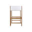 Lit mezzanine simple naturel avec bureau et espace de vie confortable - Esthétique de chambre à coucher rembourrée