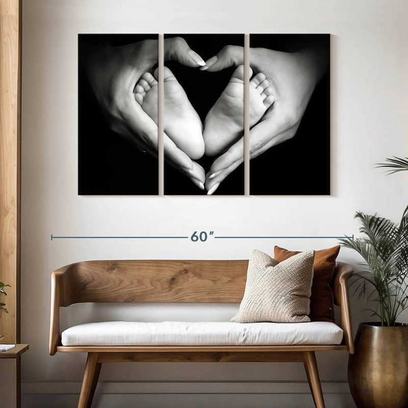 «Lelend Mom and Baby Love», H 32 po x l 50 po