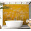 Murale florale pelez et collez - Prairie baignée de soleil-869305579
