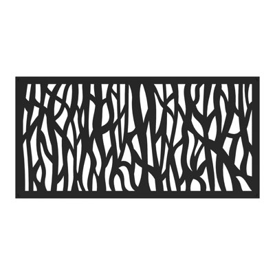2ft. H x 4ft W Boardwalk Decorative Screen