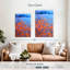 Coquelicots orange et bleus Avery-108243819