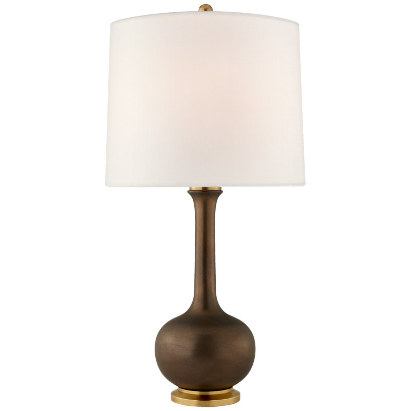 Coy Table Lamp, 31.5" H x 18.25" W x 18.25" D, Ivory