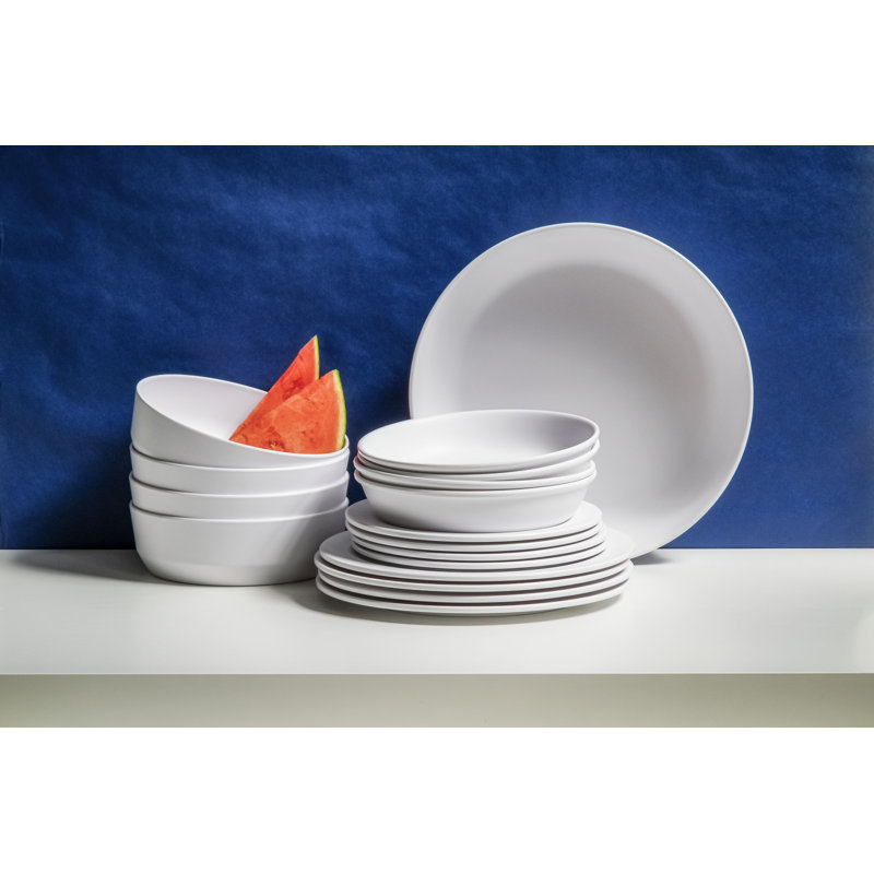 Tarhong Matte White Melamine Bowl